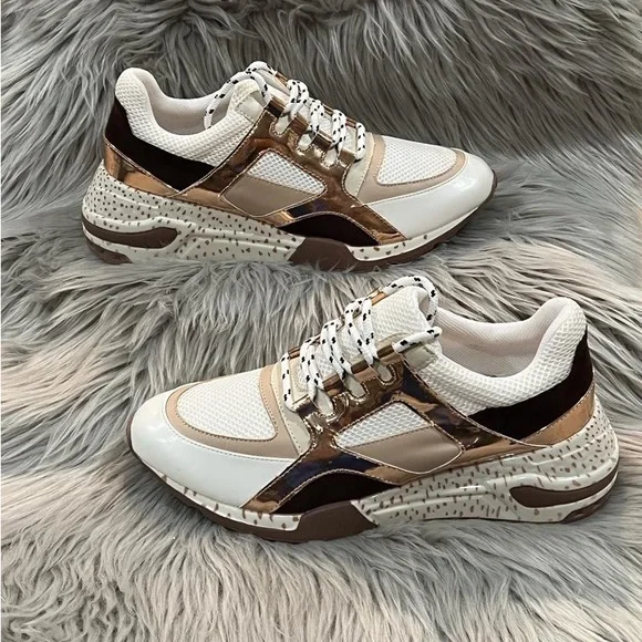 Designer Sneakers Gills Leopard Print Platform Sneakers Steve